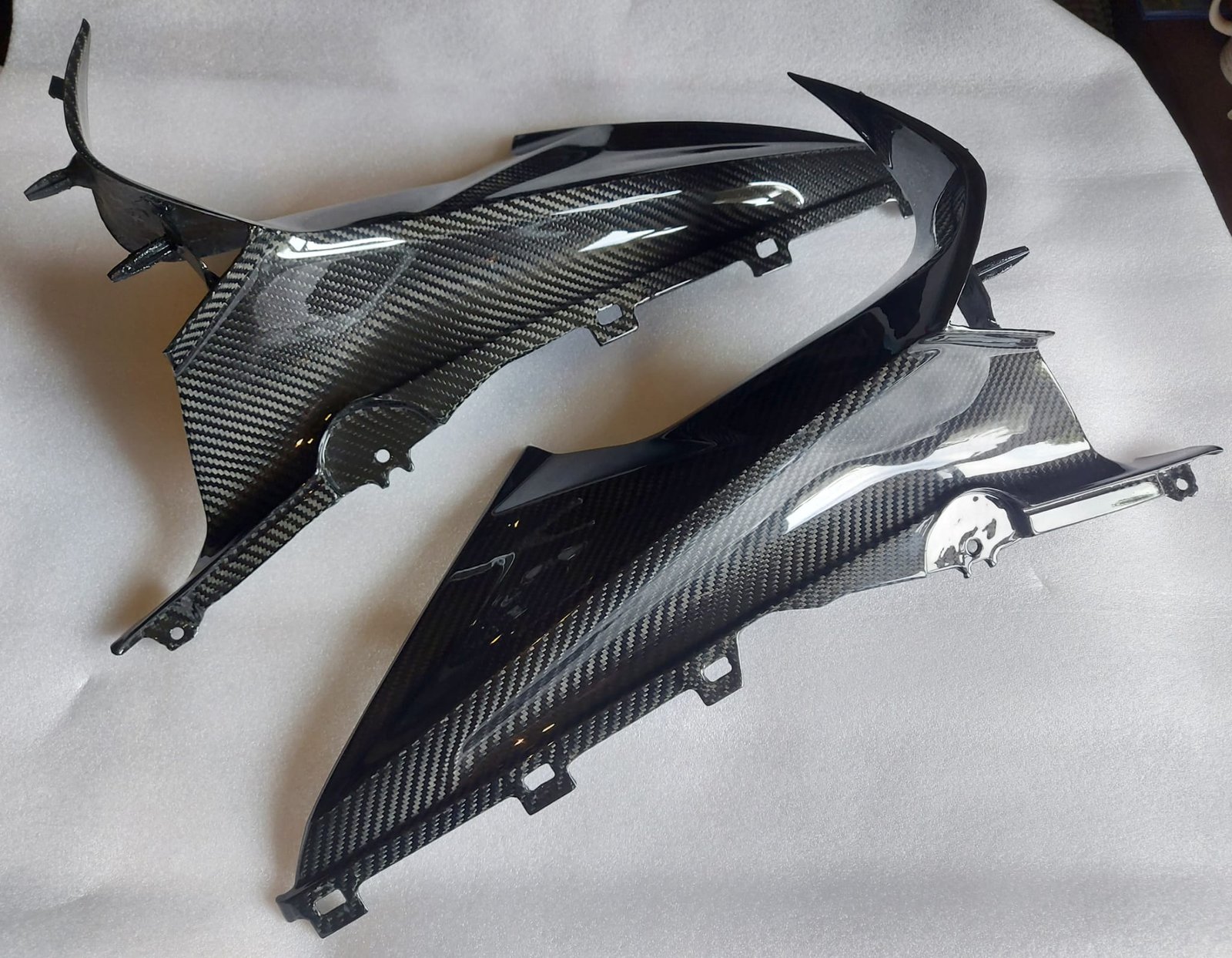 BMW S1000RR 2019 carbon air duct covers - Image 2