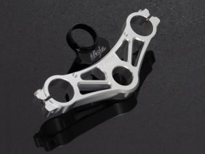 Top Triple Clamp Set, CNC Silver, KRR150ZX