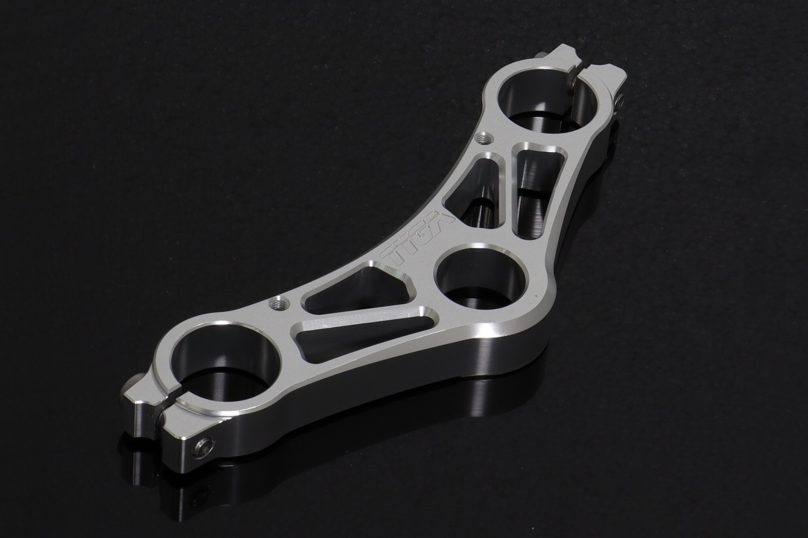 Top Triple Clamp, Race, CNC Silver, KRR150ZX