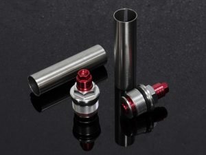 Front Fork Preload Adjusters, Pair, Kawasaki KRR150ZX