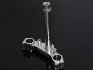 Lower Triple Clamp, CNC Silver, KRR150ZX