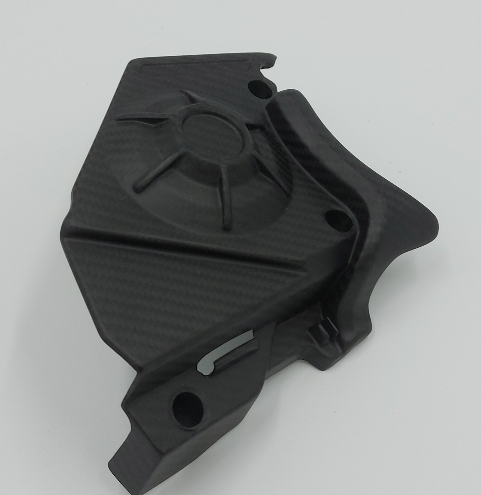 Aprilia RS660 & RS660 Tuono carbon front sprocket cover - Image 2