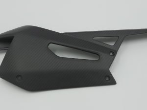 Aprilia RS660 and RS660 Tuono carbon swing arm cover
