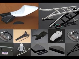 Kit, GP Seat Set (Street With Carbon), Aluminium Subframe, VJ22 RGV250