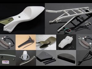 Kit, GP Seat Set, Street, GRP, Aluminium Subframe, VJ22 RGV250