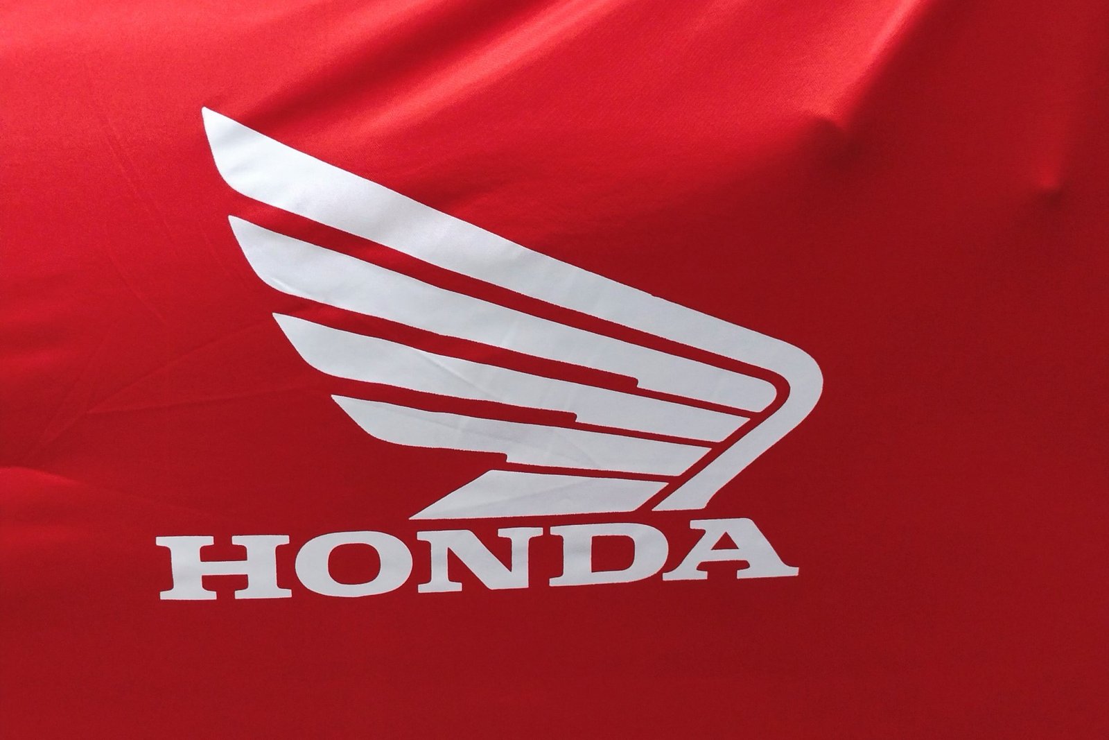 TYGA Bike Dust Cover, Red, Honda Wing, White - Image 4