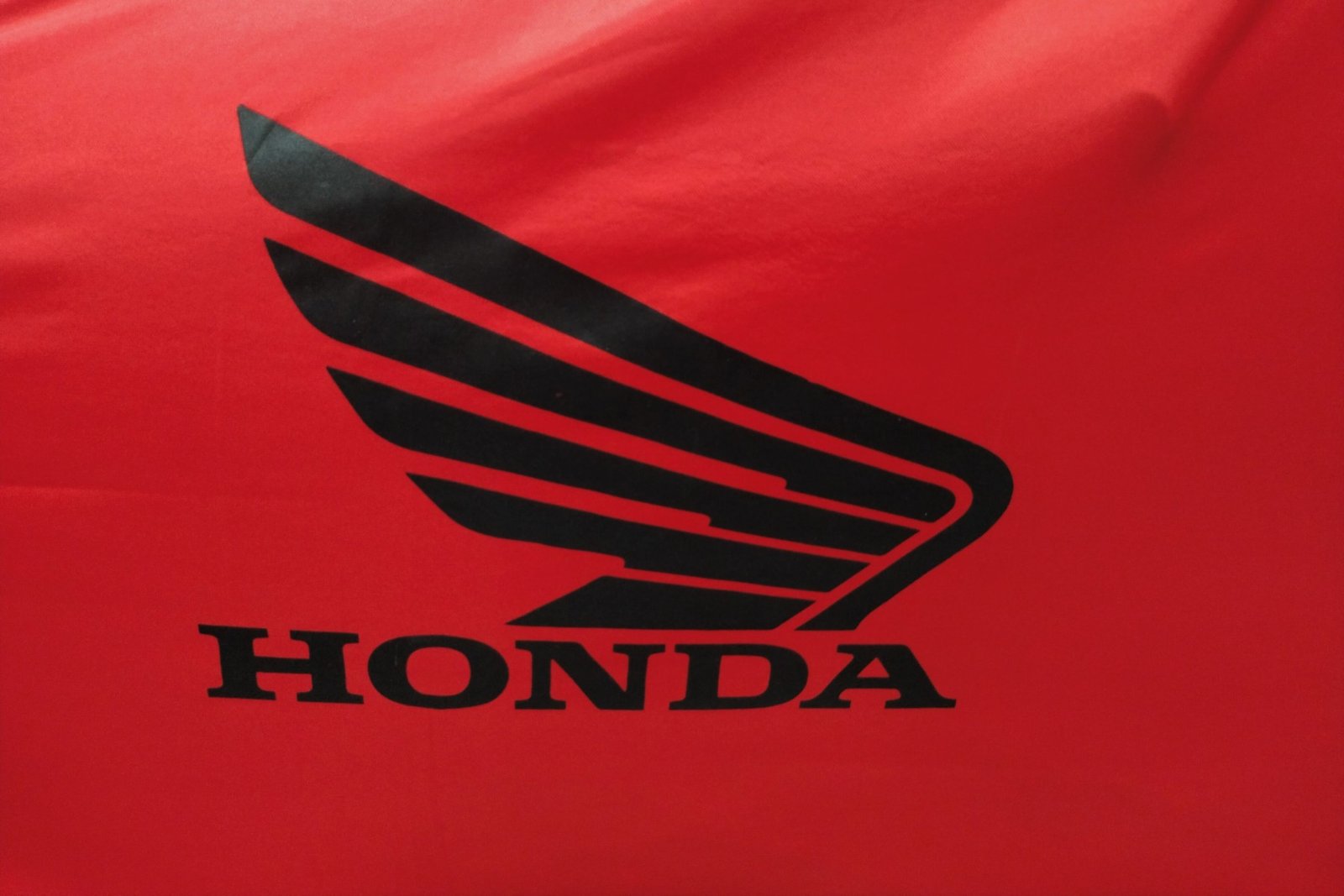 TYGA Bike Dust Cover, Red, Honda Wing, Black - Image 4