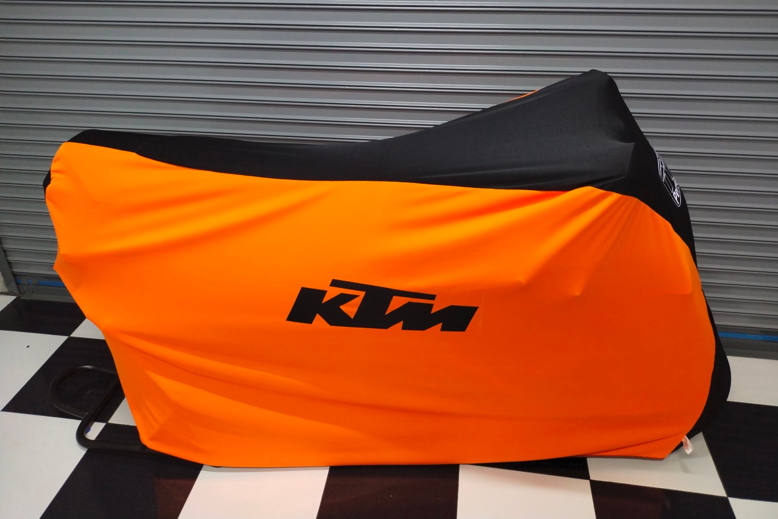TYGA Bike Dust Cover, Orange/Black, KTM - Image 3