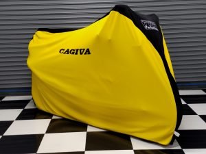 TYGA Bike Dust Cover, Yellow/Black, Cagiva