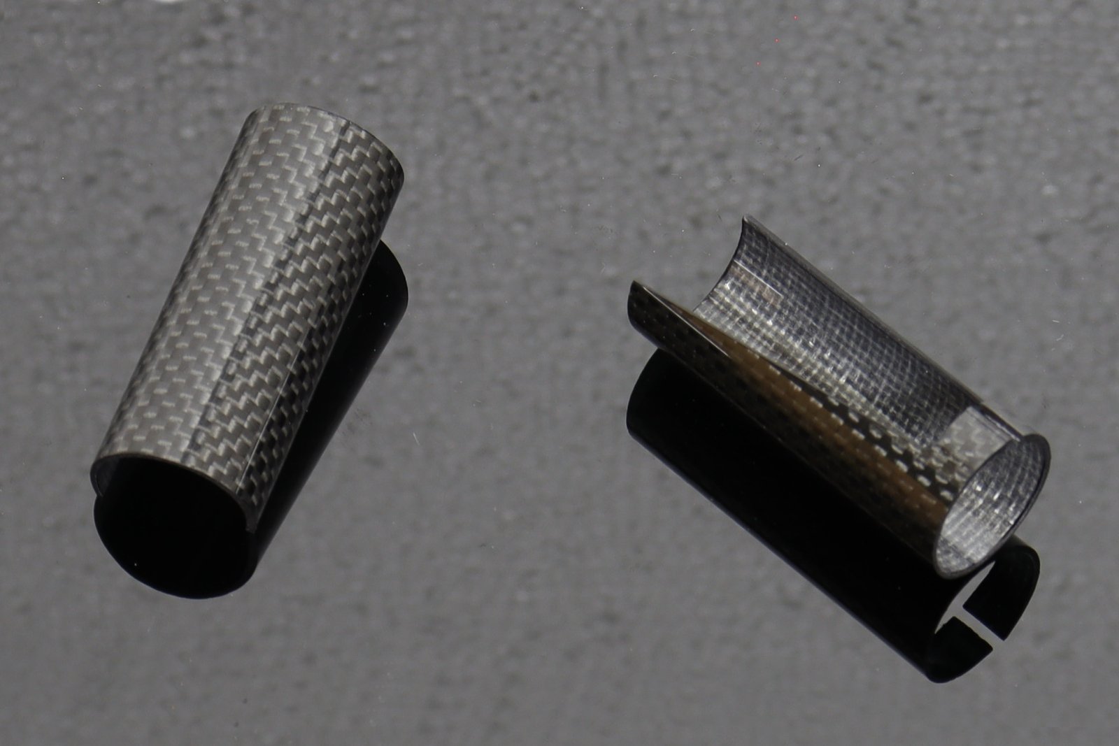 Cover L&R, Carbon, Handlebar, USD Fork Conversion, Honda NSR150SP - Image 2