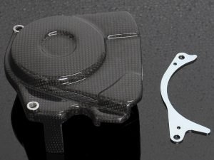 Sprocket Cover, Carbon, JC22 NSR125