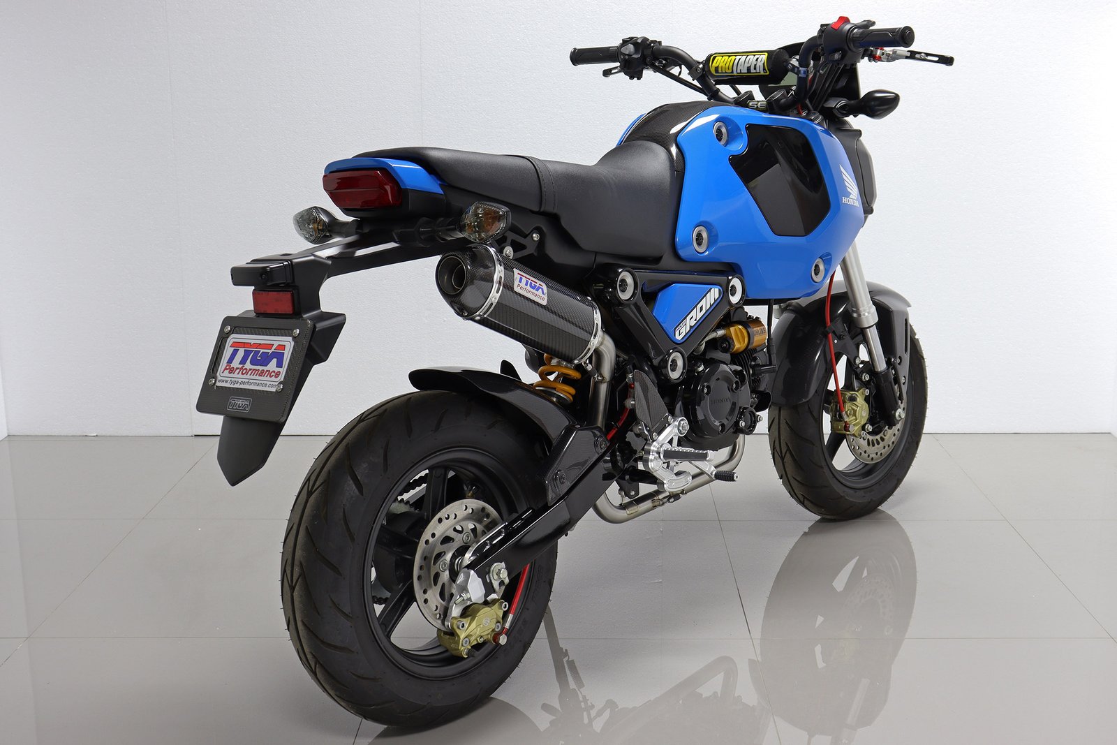 Set, Pipe, Full Race System, High Level, GROM 2021-, Carbon Oval/Carbon End Cap - Image 3