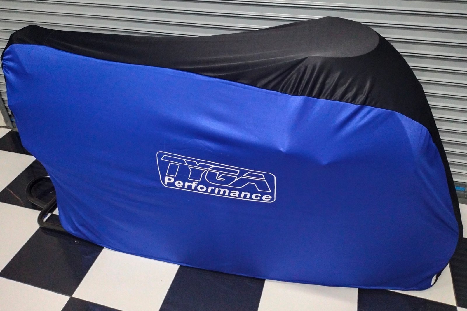 TYGA Bike Dust Cover, Blue/Black (Race) - Image 3