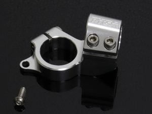 Handlebar Clamp, Right, Silver, KRR150ZX