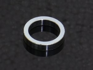 Wheel, Spacer, R. USD Fork Conversion, CNC Silver, Honda NSR150SP