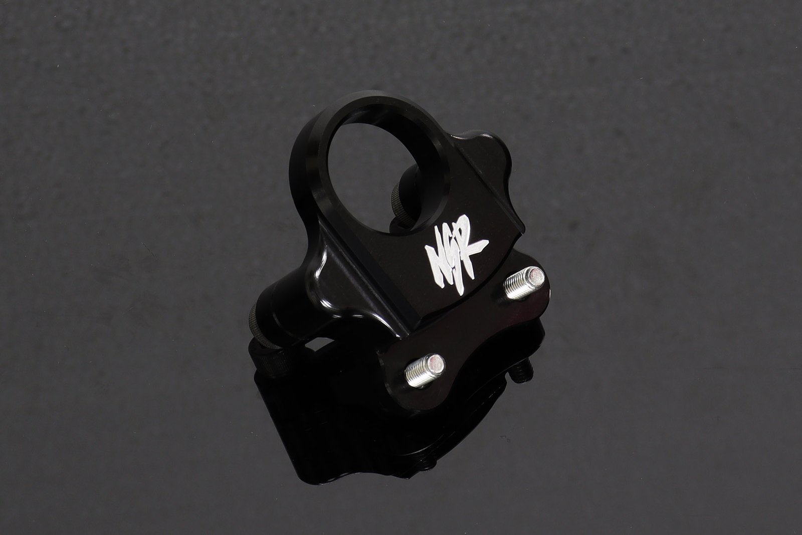 Ignition Switch Holder, CNC Black, NSR250 MC18