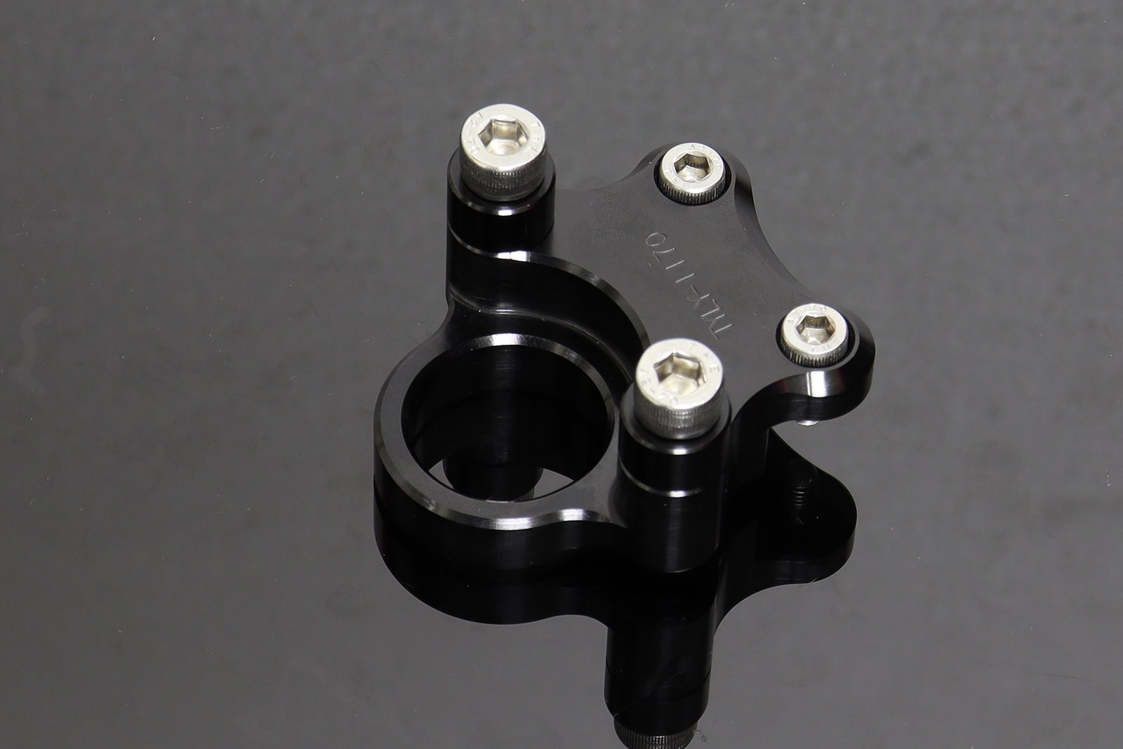Ignition Switch Holder, CNC Black, NSR250 MC18 - Image 3