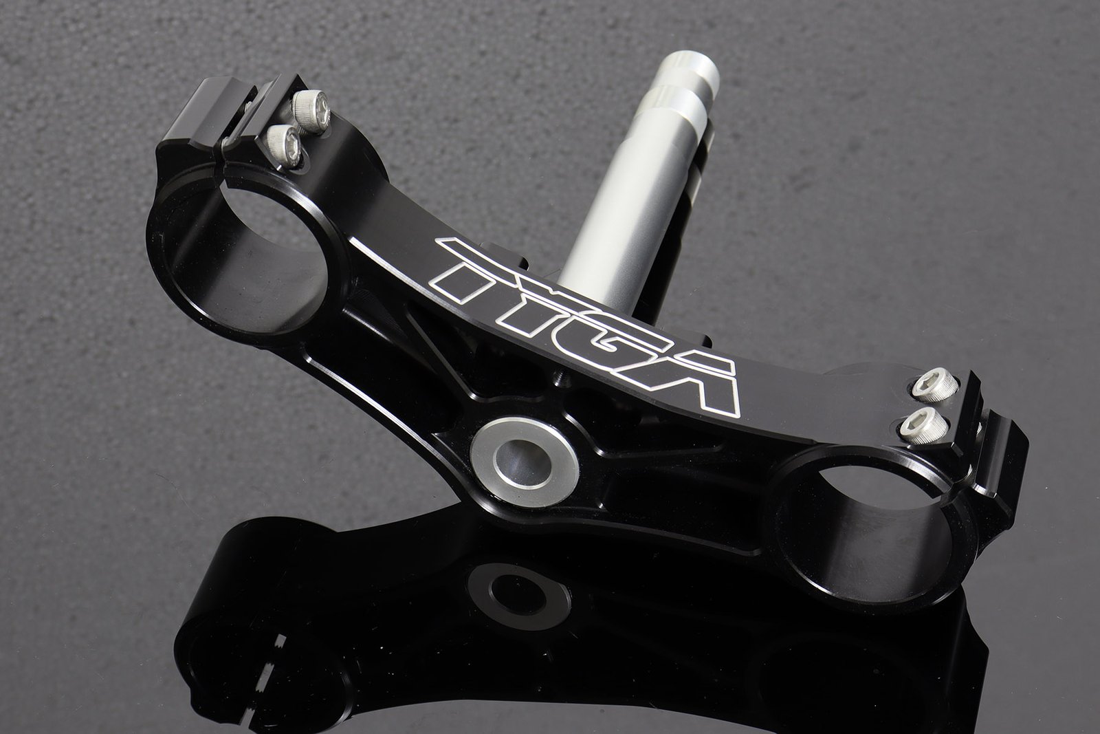 Lower Triple Clamp, CNC Black, CBR600RR, MC18 Shaft - Image 4