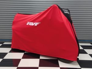TYGA Bike Dust Cover, Red/Black, Honda RVF