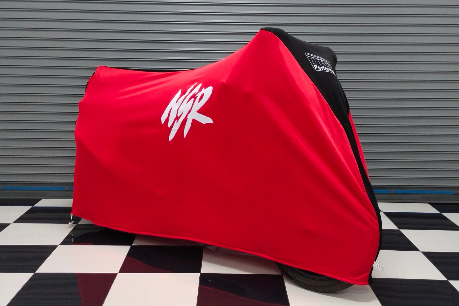TYGA Bike Dust Cover, Red/Black, Honda NSR
