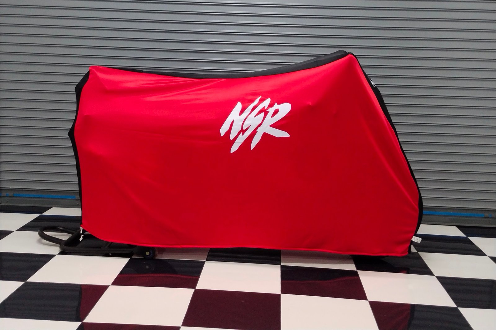 TYGA Bike Dust Cover, Red/Black, Honda NSR - Image 2