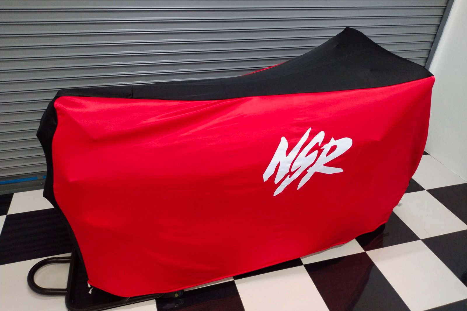TYGA Bike Dust Cover, Red/Black, Honda NSR - Image 4