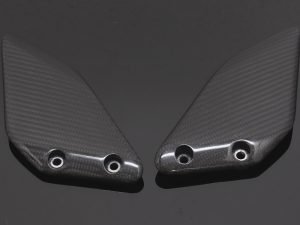 Heel Guard, Carbon, Pair Honda JC22 NSR125