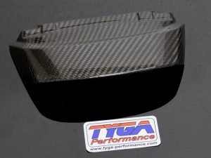 Tail Cover, Center, RR, Carbon, Stock Shape, Grom 125