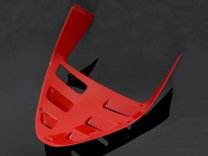 Inner Cowling, GRP, Stock Shape, Painted Red, NSR250, MC21/MC28