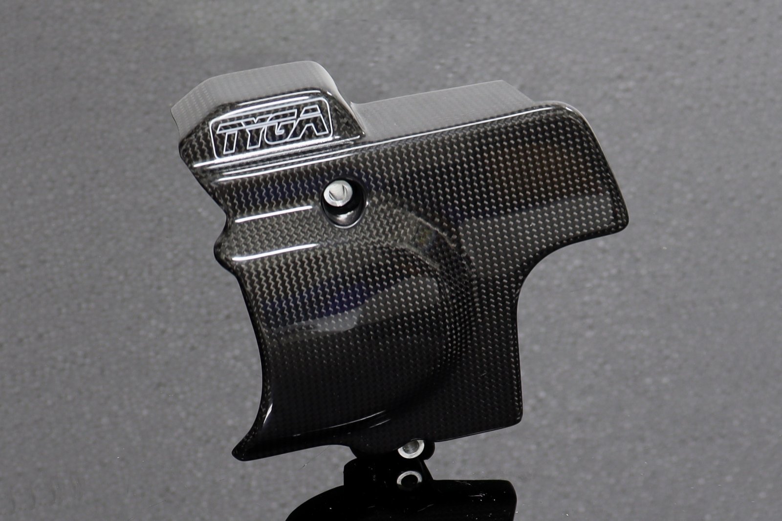 Sprocket Cover, Carbon, stock shape, Monkey 125 (5 speed engine)