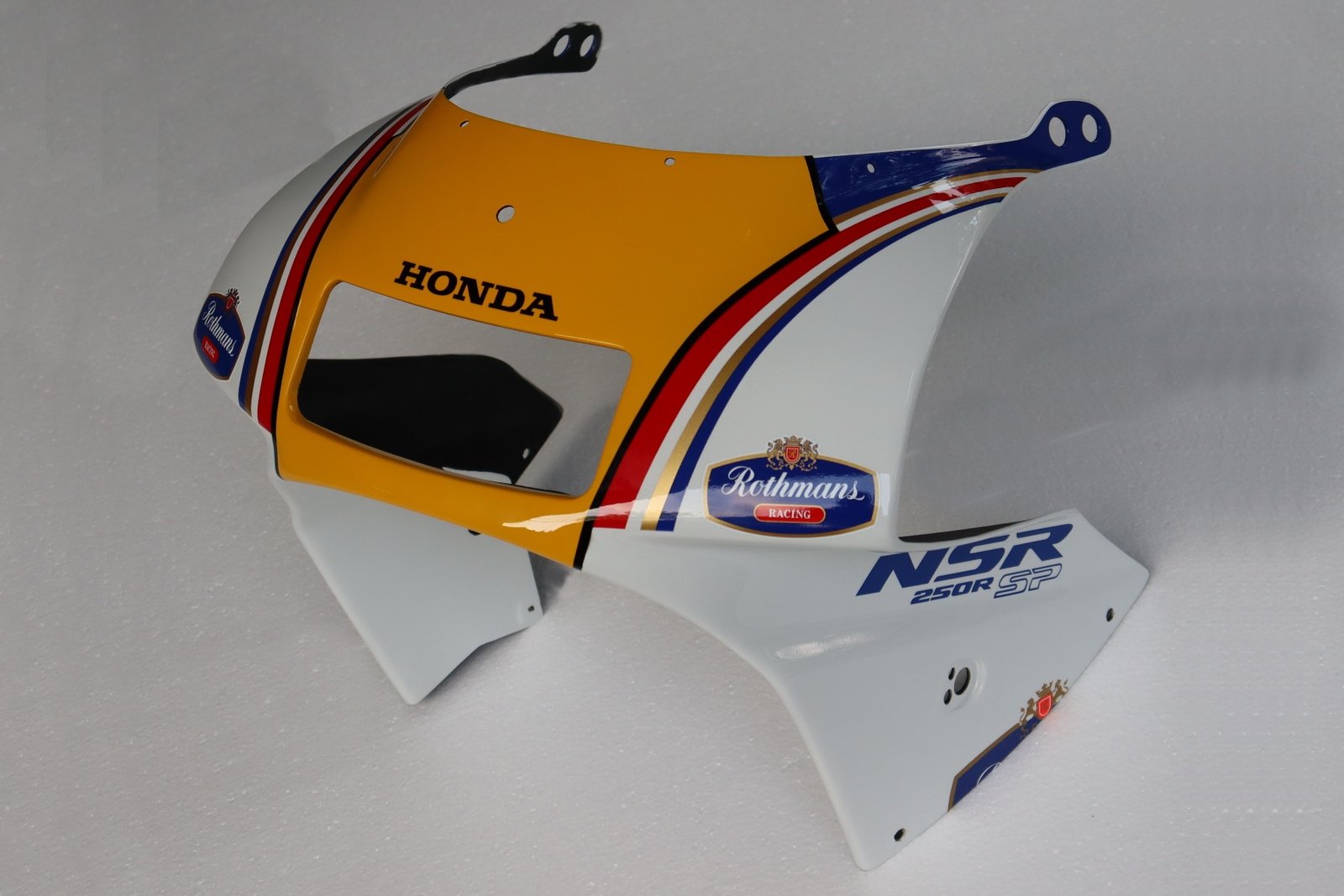 Kit, Bodywork, GRP, stock shape, with GRP tank, NSR250 MC21, Painted Rothmans - Image 2