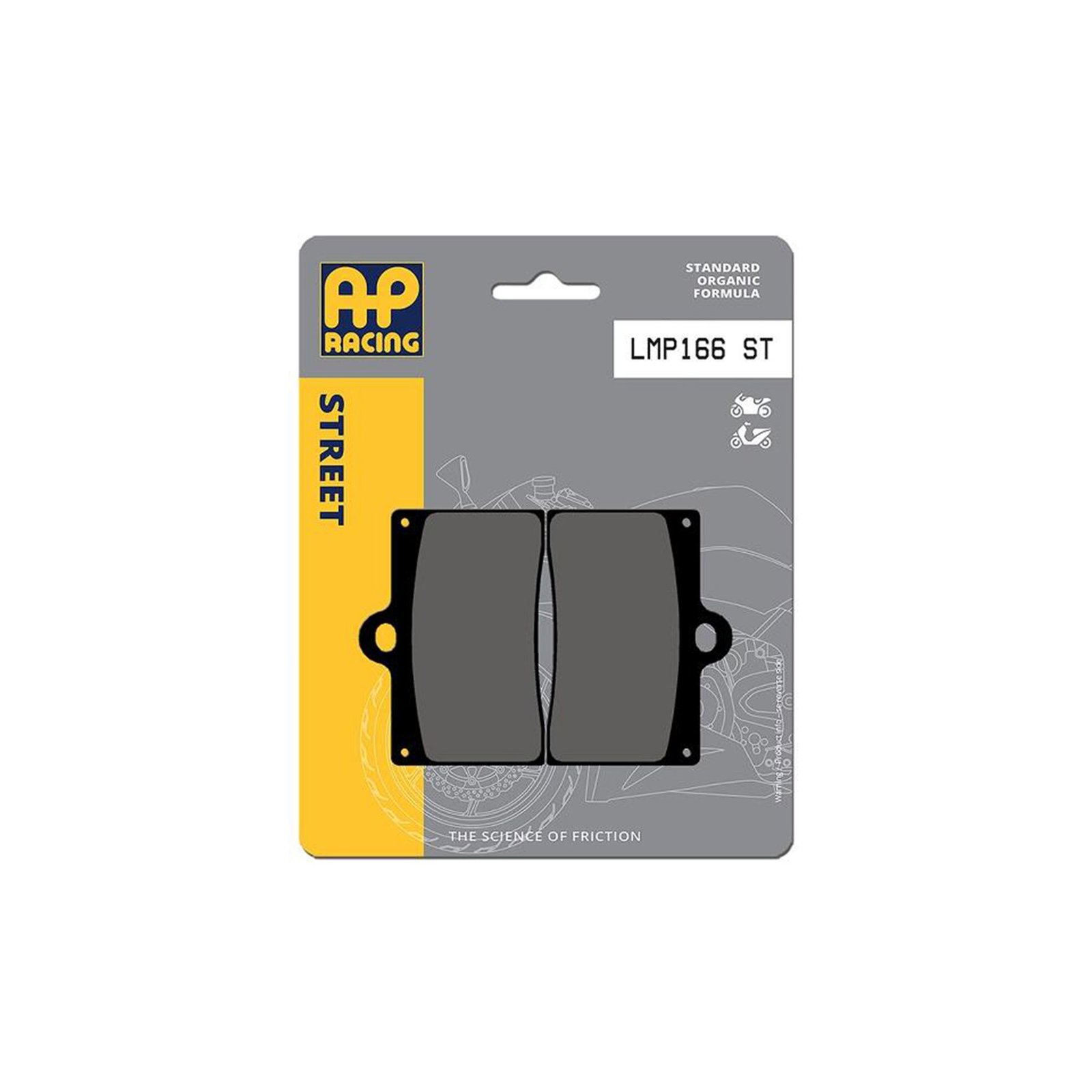 AP Racing SF Supersport Sinter Front Disc Pads - #166SF Aprilia RS250 95-97