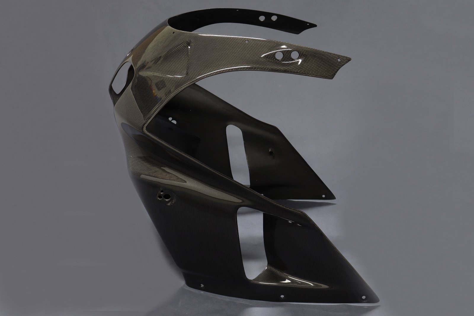 Upper Cowling (Street Carbon), NC35, stock shape, Assy. - Image 3