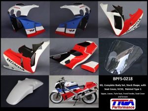 Kit, Complete Body Set, Stock Shape, with Seat Cover, NC30, Painted Type 1