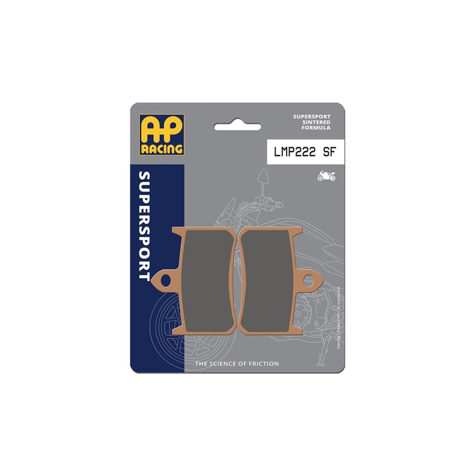 AP Racing SF Supersport Sinter Front Disc Pads - #222SF