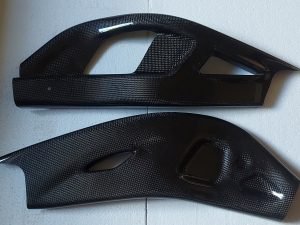 JAP4 Honda CBR1000RR (2020- ) Carbon Swingarm Cover Set