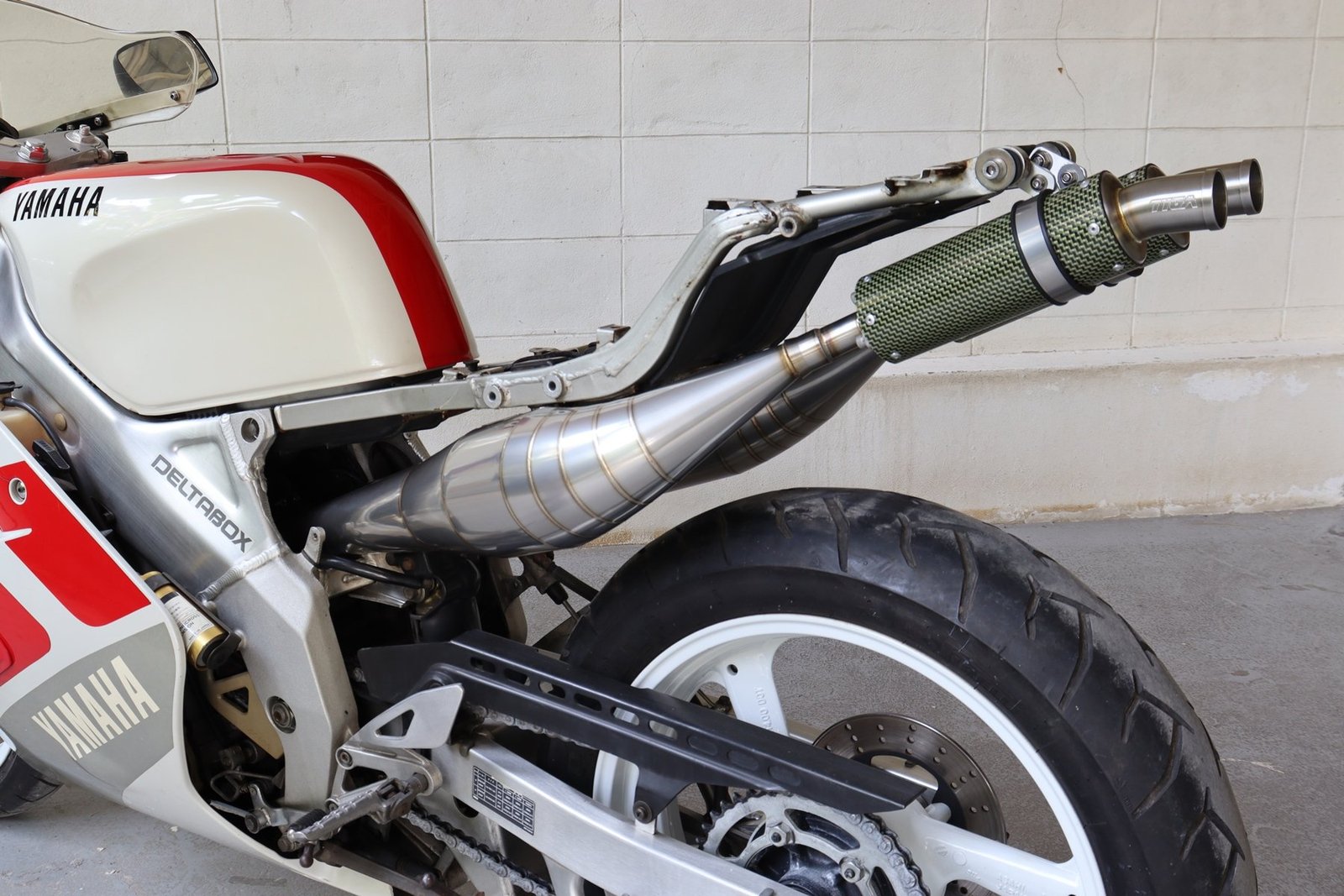 Set, Exhaust Chamber, Stainless, Yamaha TZR250 (3MA) - Image 3