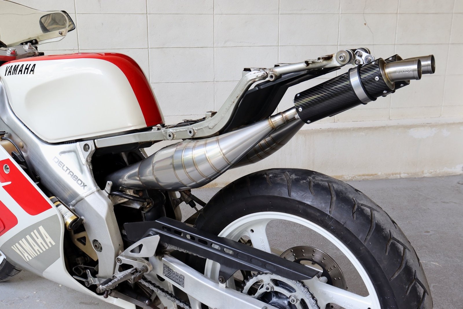 Set, Exhaust Chamber, Stainless, Yamaha TZR250 (3MA) - Image 4