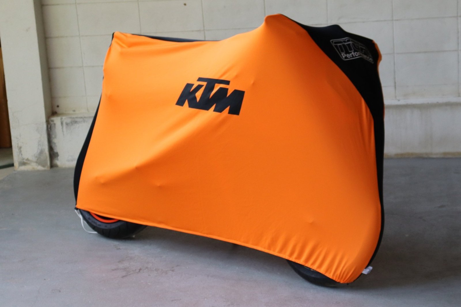 TYGA Bike Dust Cover, Orange/Black, KTM - Image 8
