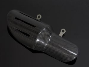 Silencer Guard, Carbon, WSS300 Race System, KTM RC390 2022-2023
