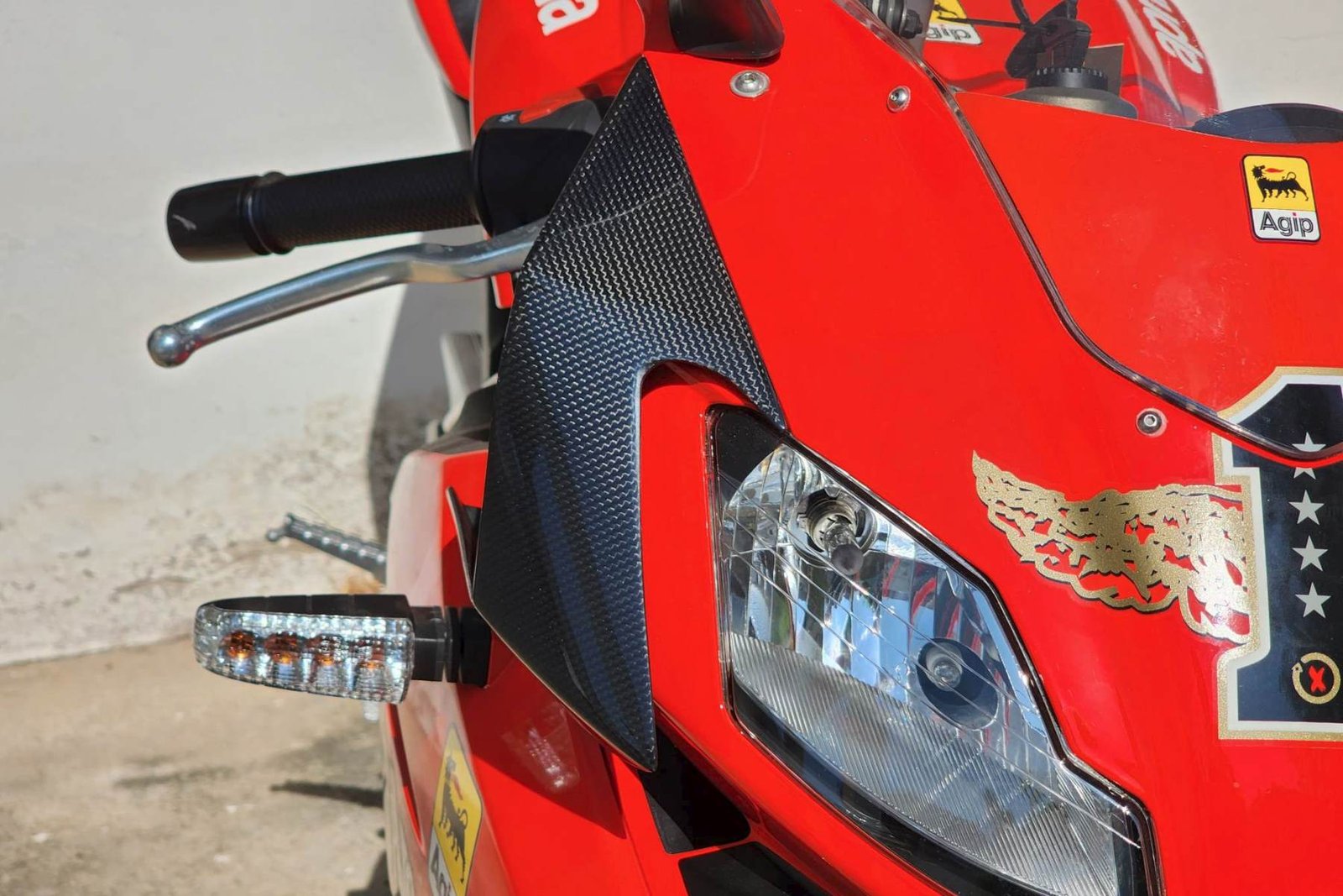 Side Cover, (Winglet) Carbon, Right, Aprilia RS-125 (2007-2012) - Image 4