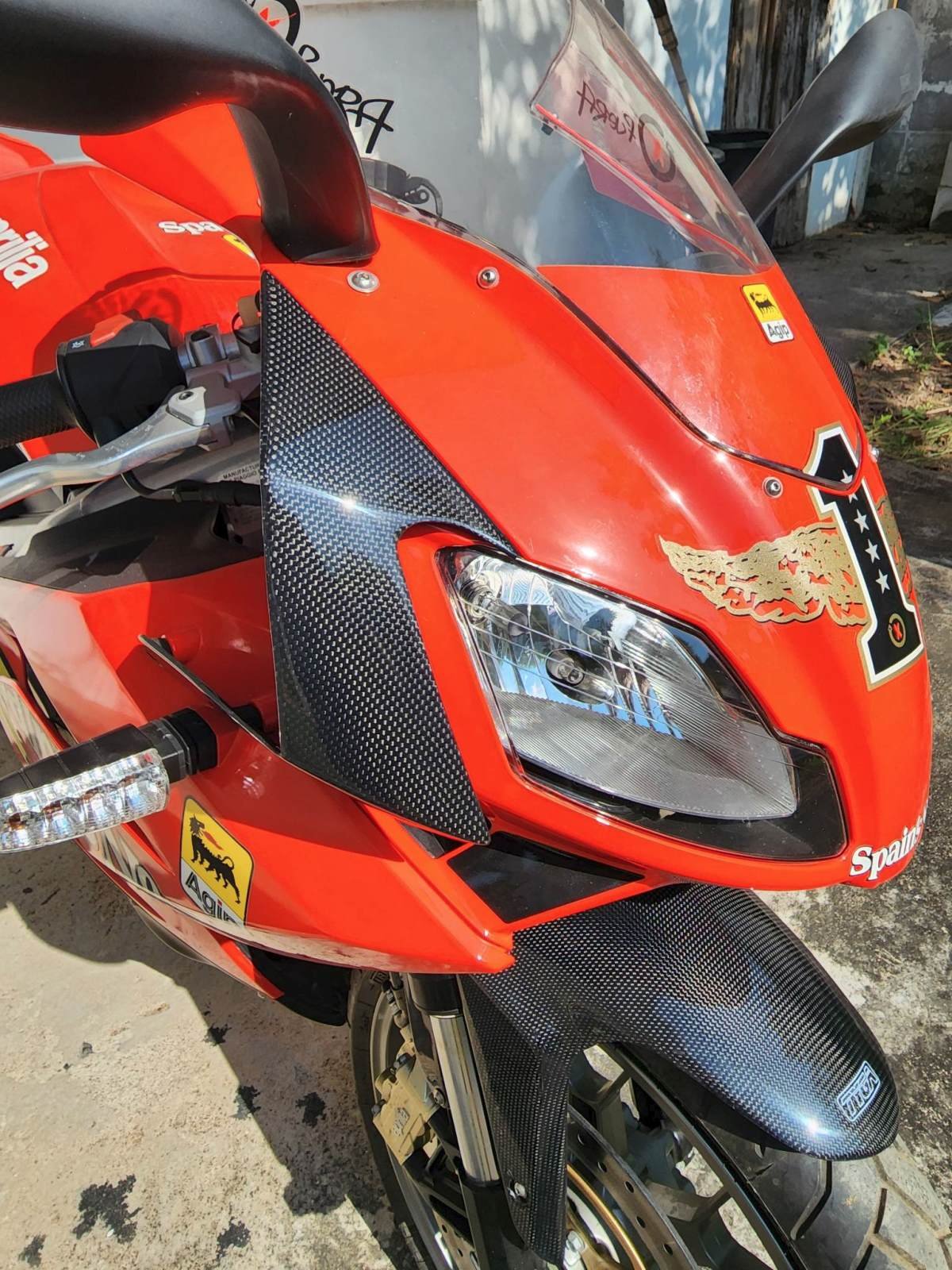 Side Cover, (Winglet) Carbon, Right, Aprilia RS-125 (2007-2012) - Image 5
