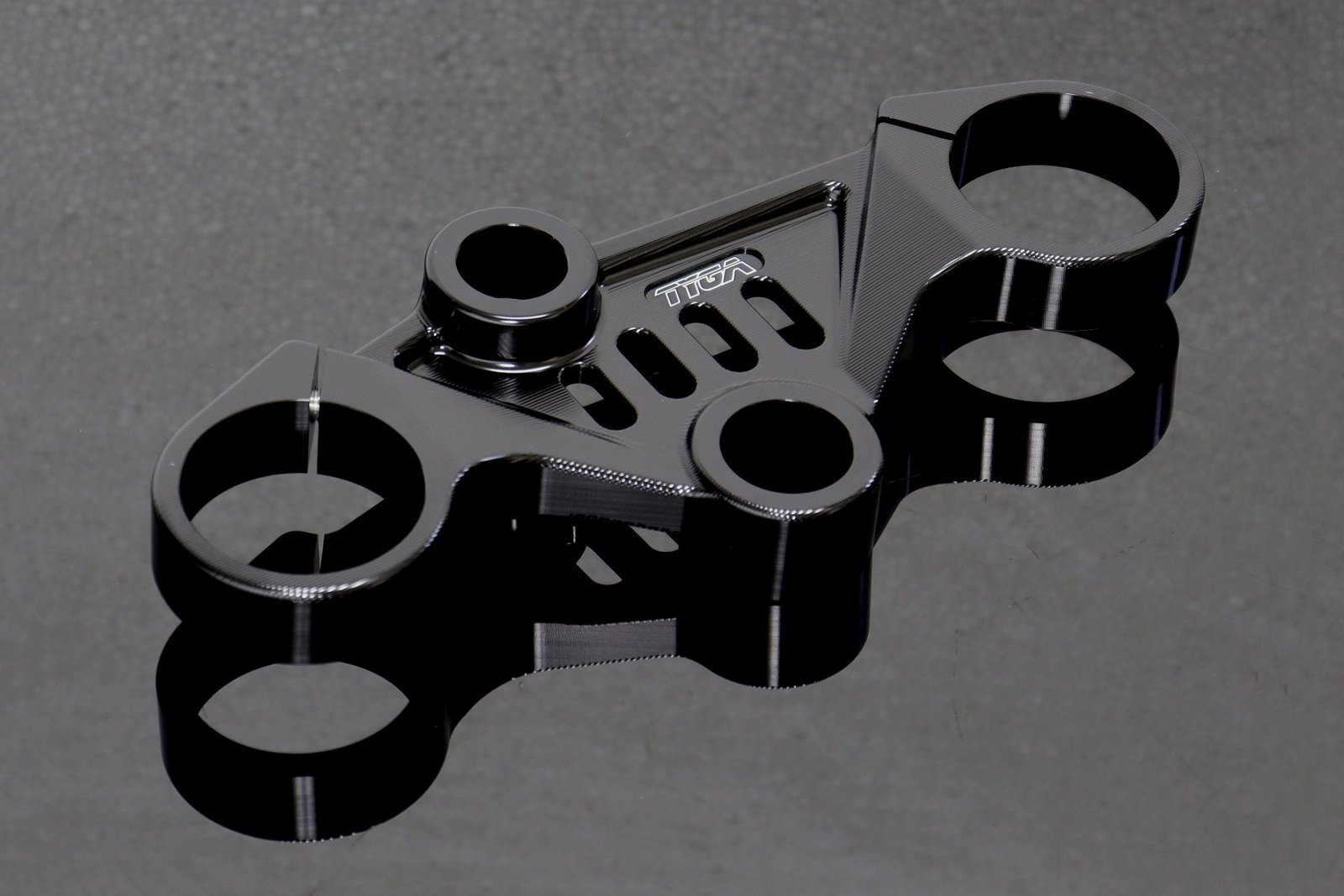 Top Triple Clamp, CNC Black, KTM RC Series (2022-2023)