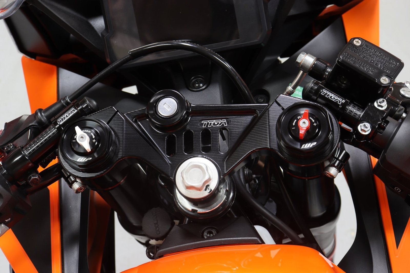 Top Triple Clamp, CNC Black, KTM RC Series (2022-2023) - Image 8