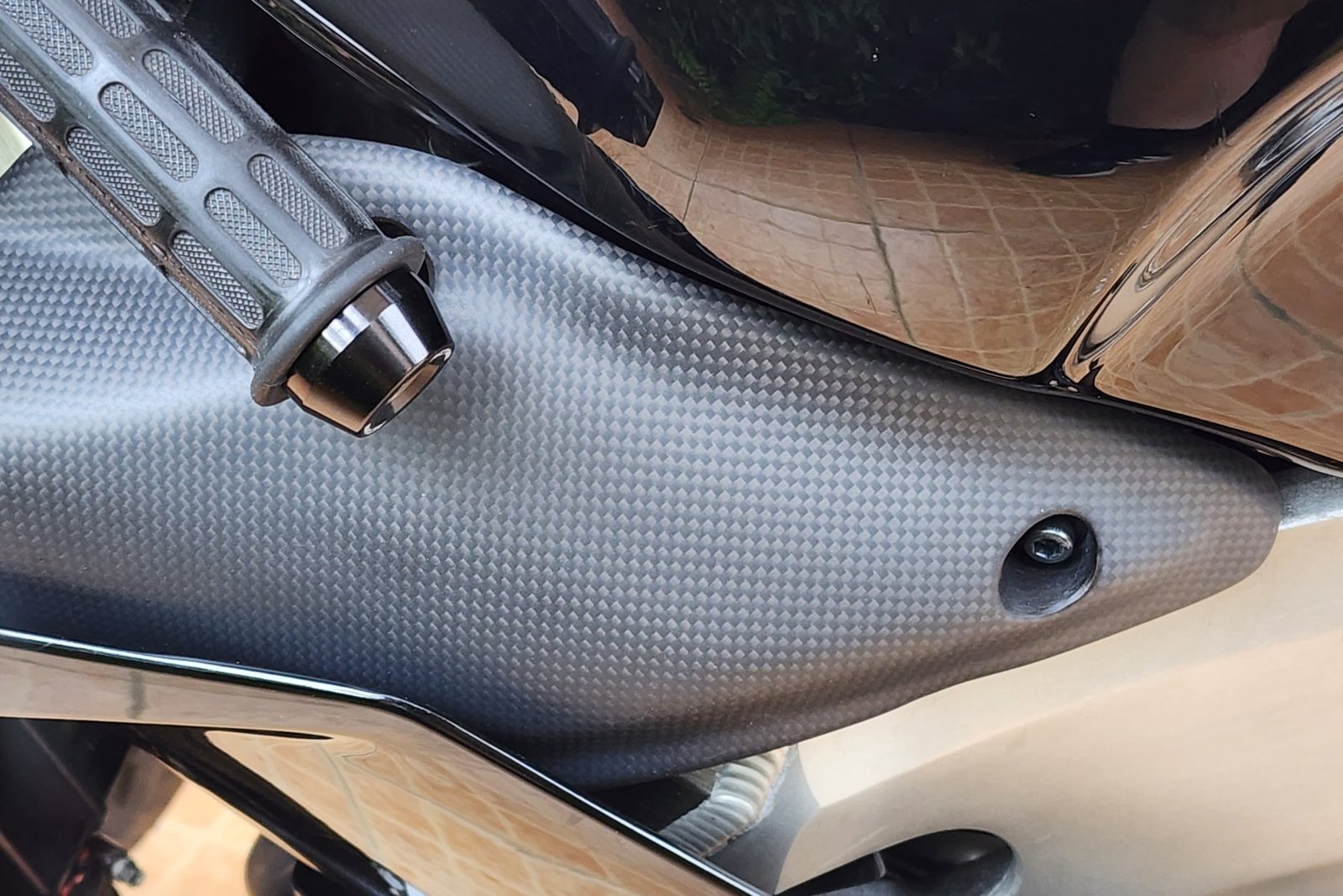 Air Duct, Carbon, Satin, Left, CBR250RR MC22 - Image 4