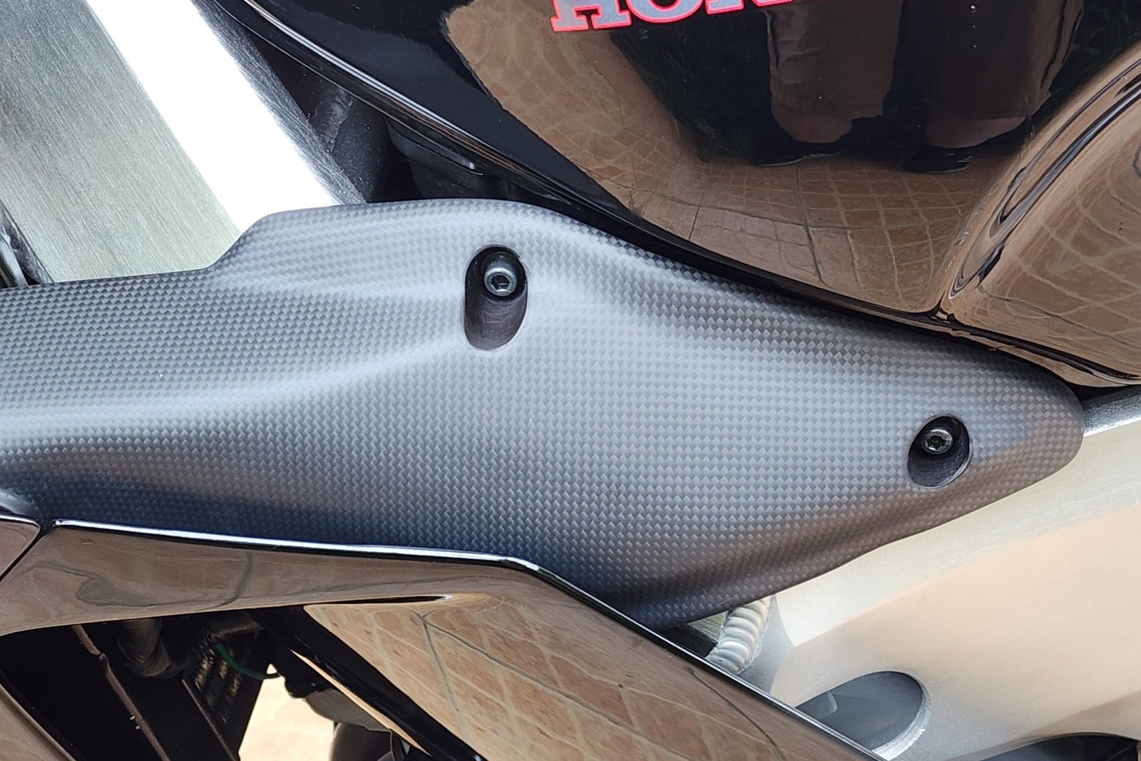 Air Duct, Carbon, Satin, Left, CBR250RR MC22 - Image 5