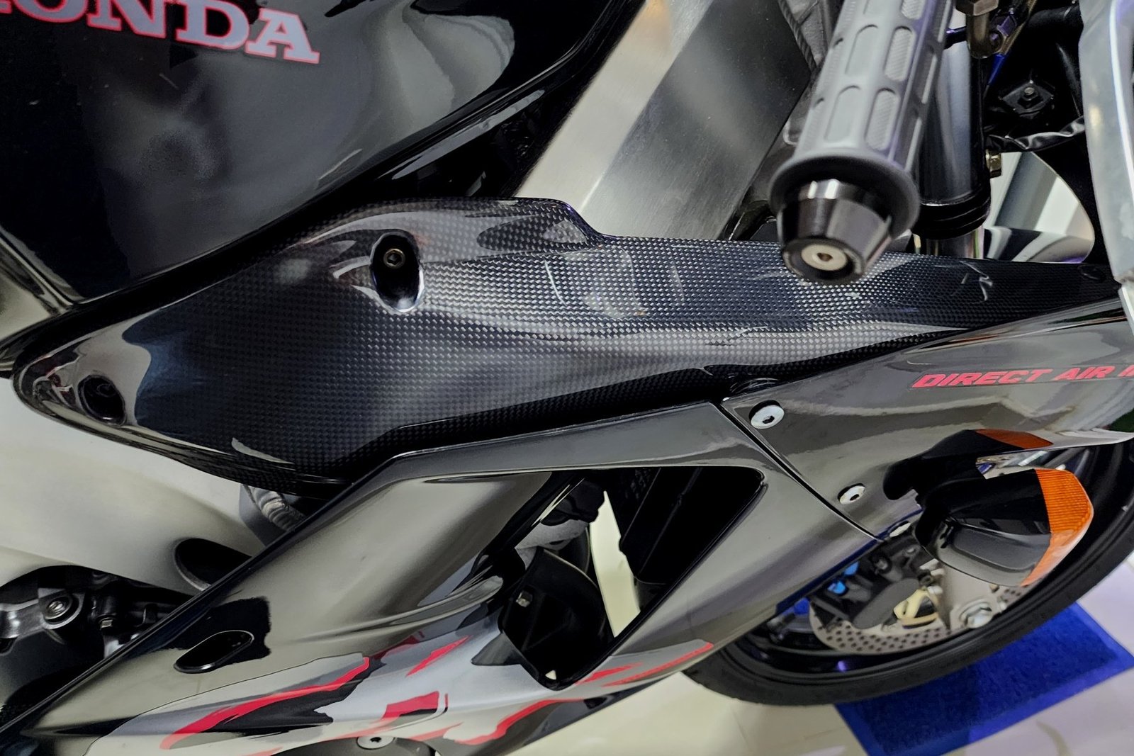 Air Duct, Carbon, Gloss, Right, CBR250RR MC22 - Image 3