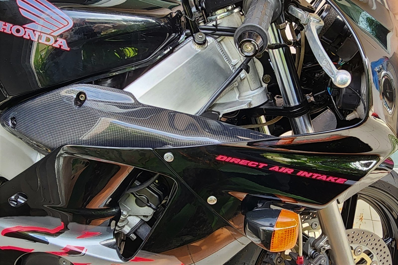 Air Duct, Carbon, Gloss, Right, CBR250RR MC22 - Image 4