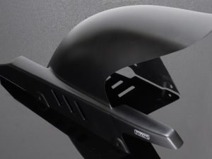 Rear Hugger/Chain Guard, GRP, Black, VJ21 RGV250