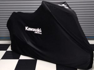 TYGA Bike Dust Cover, Black, Kawasaki Z900RS, Naked bike size